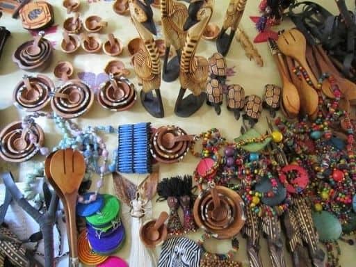 If you're looking for something to do in Kampala, you can spend hours walking in the craft markets.