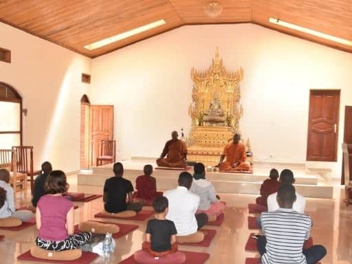 The Uganda Buddhist Centre in Entebbe is the first of its kind in Uganda and all of Africa.