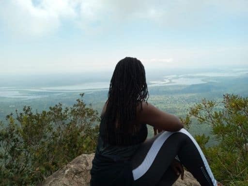Views from the top of Mount Otzi outside of Gulu, Uganda